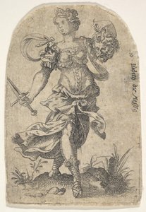 Judith, aus Berühmte Frauen des Alten Testaments, 1568-96 von Jost Ammon