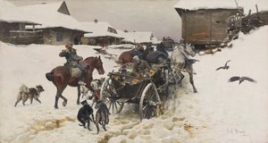 Abfahrt zur Jagd
