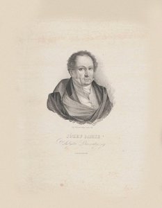 Porträt des Komponisten Józef Damse 1789-1852, 1840 von Jozef Hilary Glowacki