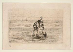 Kinder am Strand von Jozef Israëls