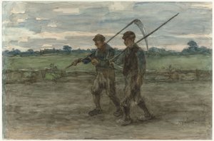 Mäher von Jozef Israëls