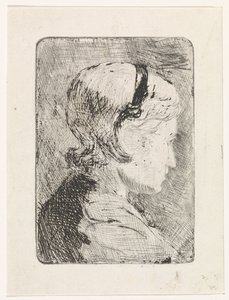 Porträt von Aleida Schaap von Jozef Israëls