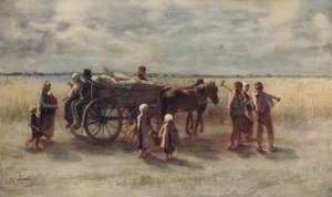 Kartoffelernte, 1844, um 1915