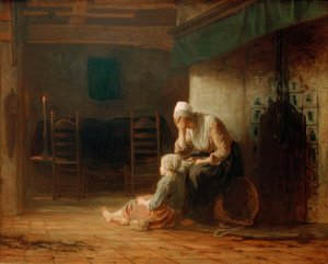 Der Tag vor der Trennung von Jozef Israëls