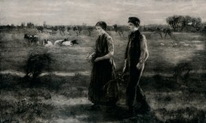 Der schüchterne Liebhaber, um 1890, 1912