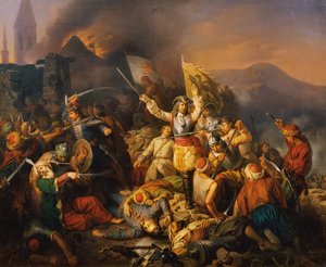 Die Rückeroberung von Buda, 1686