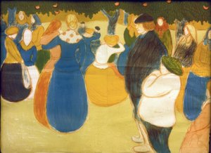 Volksfest in der Bretagne von József Rippl Rónai