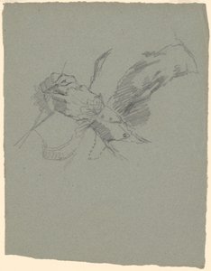 Studie von Händen beim Stricken [recto]