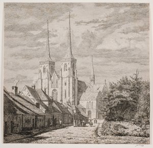 Roskilde Domkirche, von Südwesten gesehen