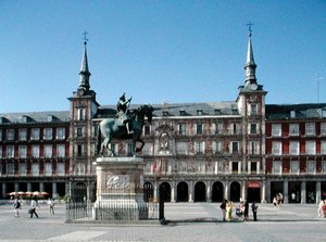 Ansicht der Plaza Mayor, ca. 1619 von Juan Gomez de Mora