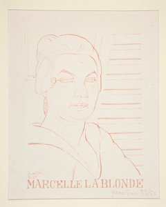 Marcelle La Blonde von Juan Gris