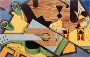 Stillleben mit Gitarre