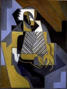 Sitzende Frau, ca. 1915-20 von Juan Gris