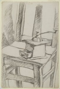 Die Kaffeemühle (Le Moulin à Café), 1911 von Juan Gris
