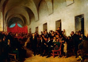 Cabildo in Sitzung, 22. Mai