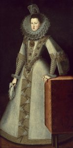 Porträt von Margarete von Österreich (1584-1611), Königin von Spanien