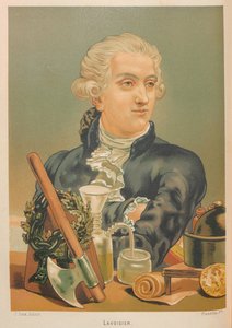 Porträt von Antoine-Laurent Lavoisier 1743-1794, 1879 von Juan Planella y Rodríguez