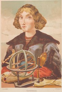 Porträt von Nikolaus Kopernikus 1473-1543 von Juan Planella y Rodríguez