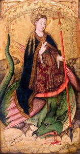 Heilige Margareta von Antiochia von Juan Rexach or Reixach