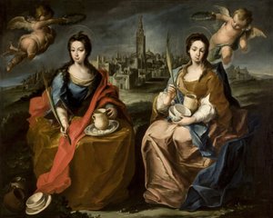 Rokoko: Heilige Justa und Rufina von Juan de Espinal