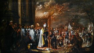 Die Erhöhung des Kreuzes von Juan de Valdes Leal