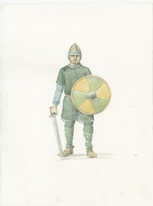 Ein sächsischer Fyrdman, um 1066