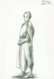 Angelsächsische Frau von Judith Dobie