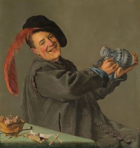 Der fröhliche Trinker