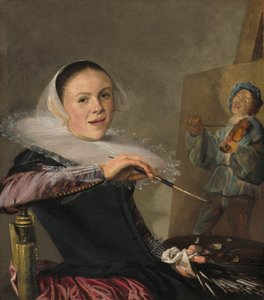 Selbstporträt von Judith Leyster