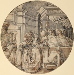 Hochzeitsszene von Jörg Breu the Elder