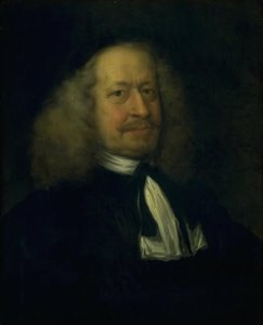 Porträt von Adam Olearius, Bibliothekar am Hof von Gottorp von Jürgen Ovens