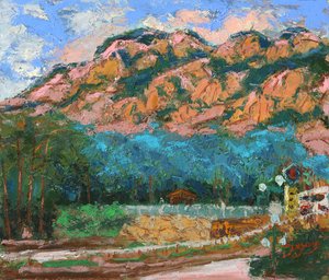 Bunte Bergstraße von Jukyong Park