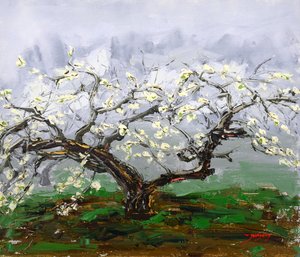 Frühlingsblütenbaum von Jukyong Park
