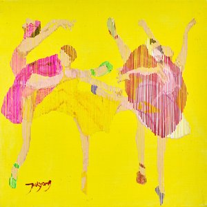 Lebendige Ballettfiguren von Jukyong Park