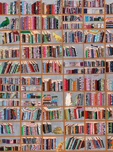 Verspielte Bibliotheksfreunde