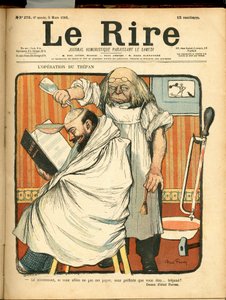 Cover der "Le Rire", Nummer 278, Satirisch in Farben