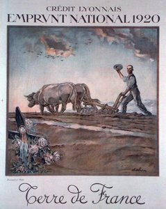 Plakatwerbung für den Nationalen Kredit Lyonnais von Jules Abel Faivre
