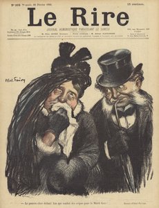 Illustration für Le Rire von Jules Abel Faivre