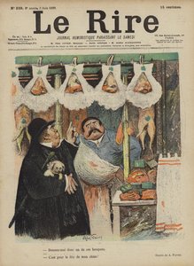 Illustration für Le Rire von Jules Abel Faivre