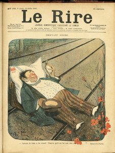 Illustration von Abel Faivre (1867-1945) für das Cover von Le Rire
