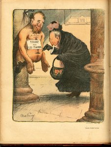 Das Lachen, Nummer 276, Satirisch in Farben von Jules Abel Faivre