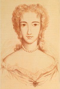Porträt von Armande Bejart von Jules Armand Hanriot