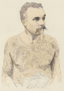 Tätowierungen von Jules Arsene (after) Garnier