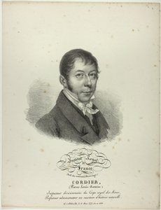 Porträt von Pierre-Louis-Antoine Cordier von Jules Boilly