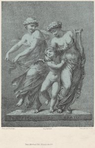 Apollo und die Musen von Jules Boilly after Pierre Paul Prud