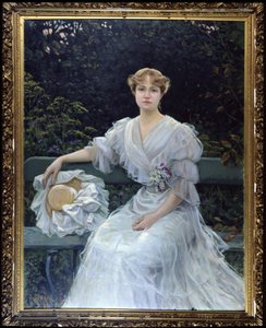 Porträt von Marguerite Durand
