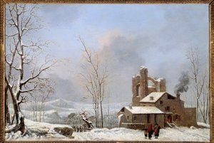 Winterlandschaft von Jules Cesar Denis van Loo
