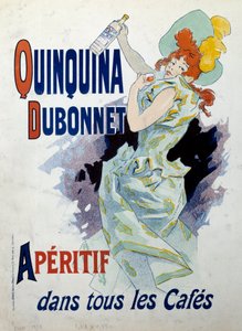 Werbeplakat von Jules Chéret (1836-1932) für den Aperitif Quinquina Dubonnet. 1895 Paris, Kunstgewerbemuseum von Jules Cheret