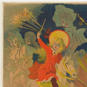 Plakat für das Casino von Enghien-les-Bains von Jules Cheret