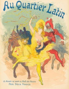 Au Quartier Latin von Jules Cheret